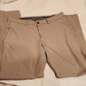 Haggar Men's Tan Pants